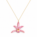 Clara Necklace - Preserved Orchid