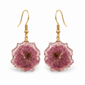 Lilac Earrings - Natural Flower